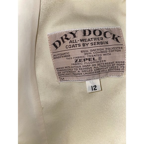 Vintage Mod Jacket 1960s Mod Coat with Vinyl Belt by Have A Nice Day - Picture 5 of 7